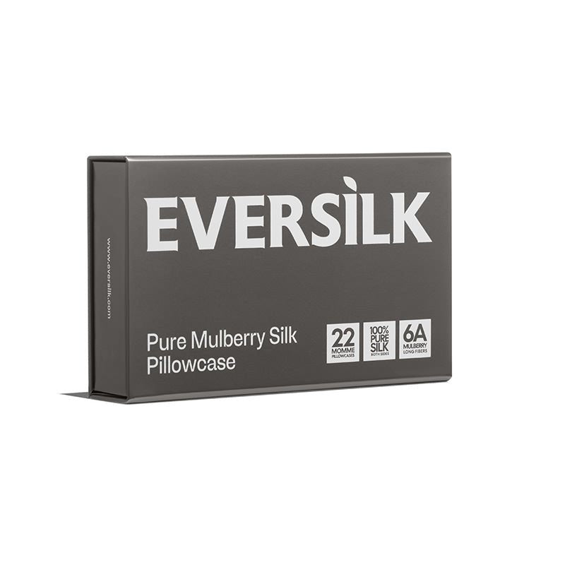 EVERSILK Pillowcase - Dark Grey - EVERSILK.co.uk