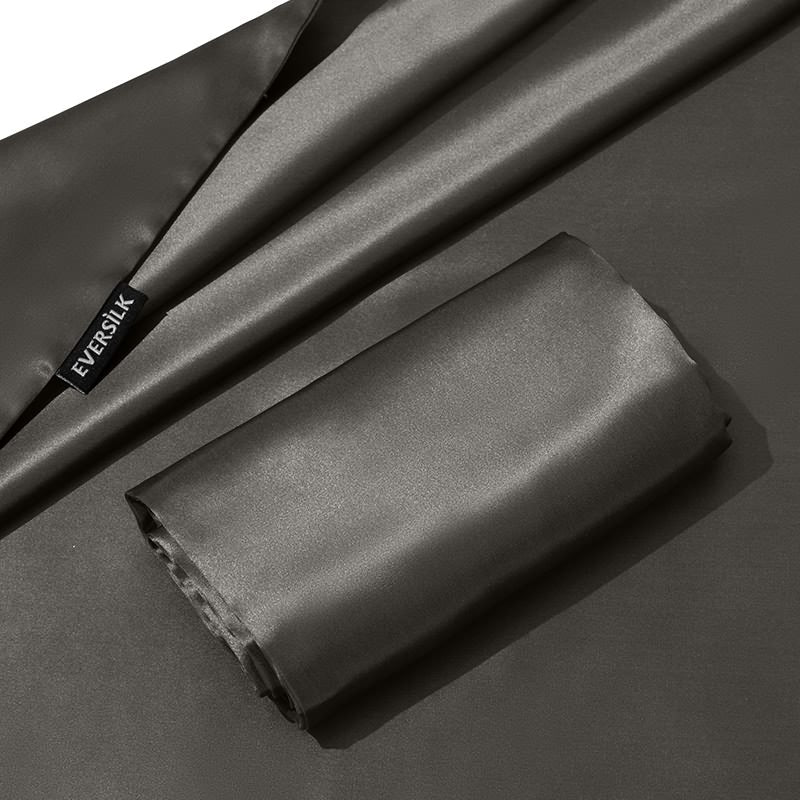 EVERSILK Pillowcase - Dark Grey - EVERSILK.co.uk