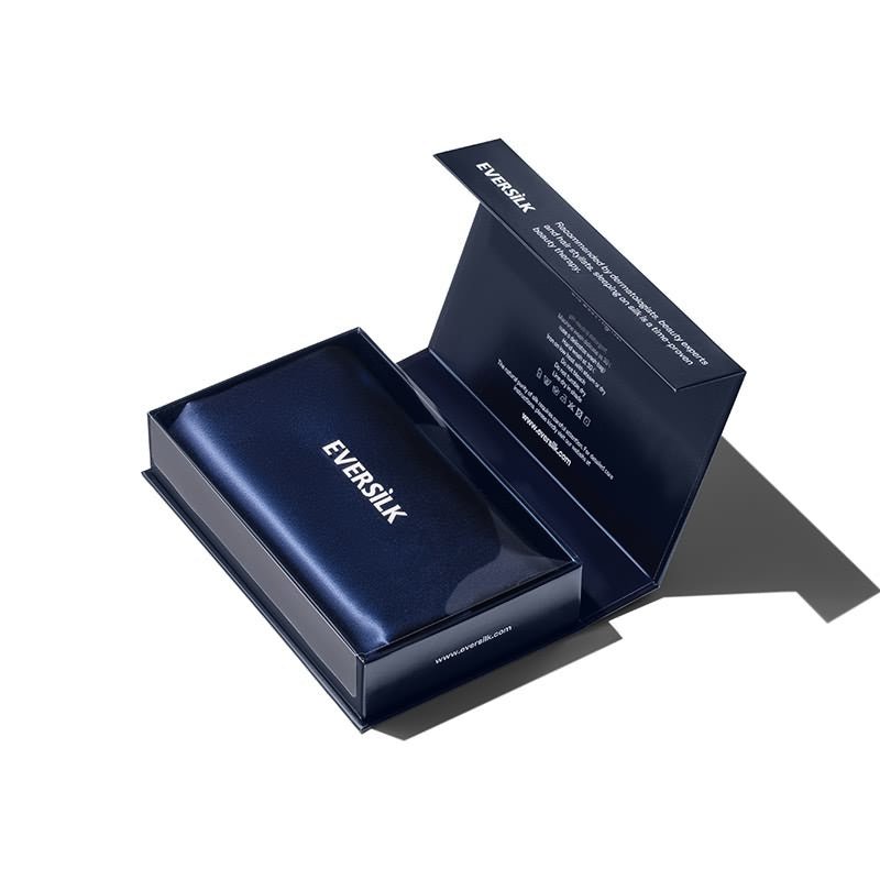 EVERSILK Pillowcase - Navy - EVERSILK.co.uk