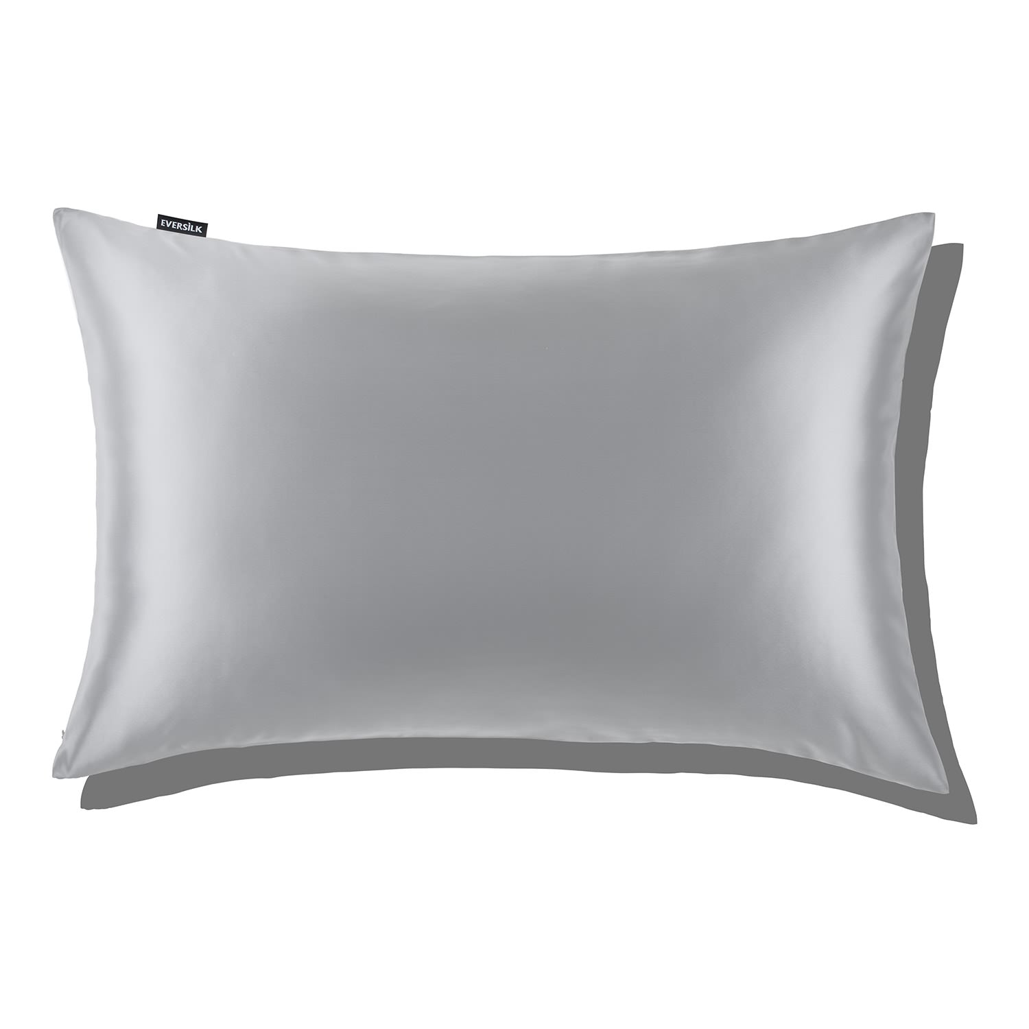 EVERSILK Pillowcase - Silver - EVERSILK.co.uk