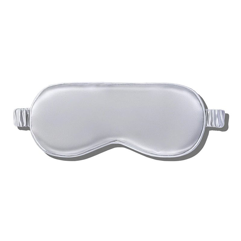 EVERSILK Sleep Mask - Silver - EVERSILK.co.uk
