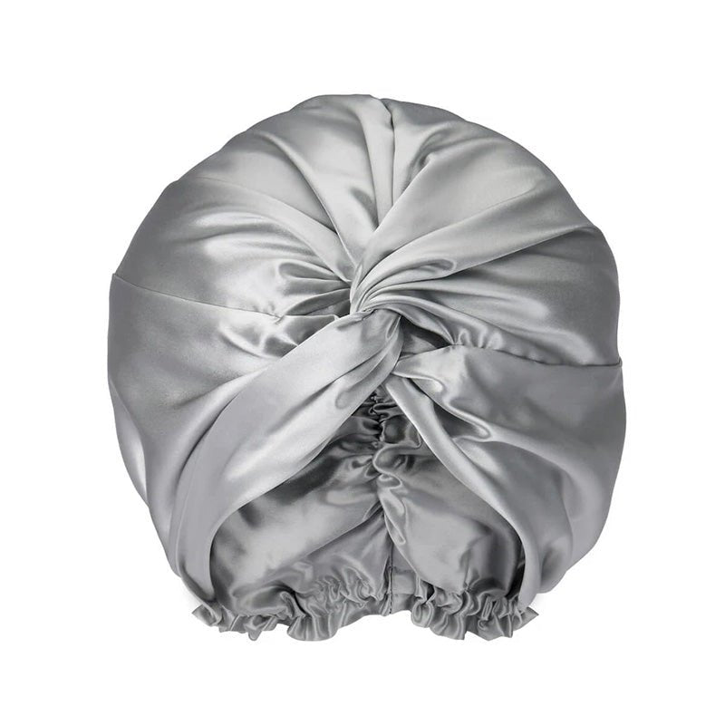 EVERSILK Turban - Silver - EVERSILK.co.uk