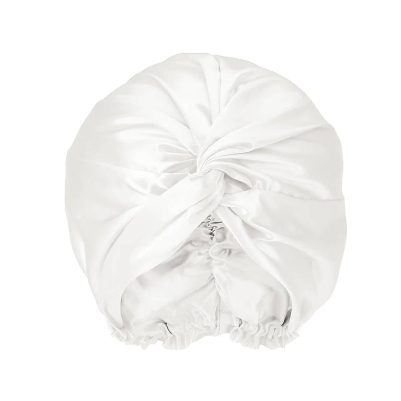 EVERSILK Turban - White - EVERSILK.co.uk