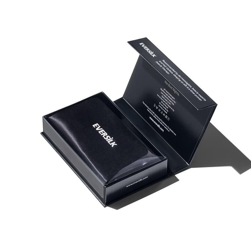 Pillowcase - Black - Queen - EVERSILK.co.uk