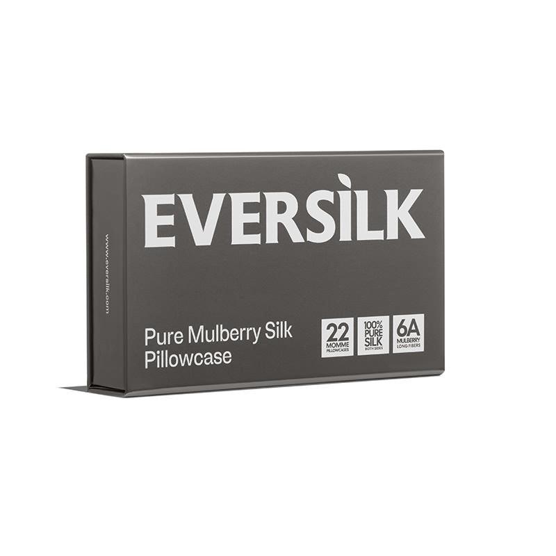 Pillowcase - Dark Grey - King - EVERSILK.co.uk