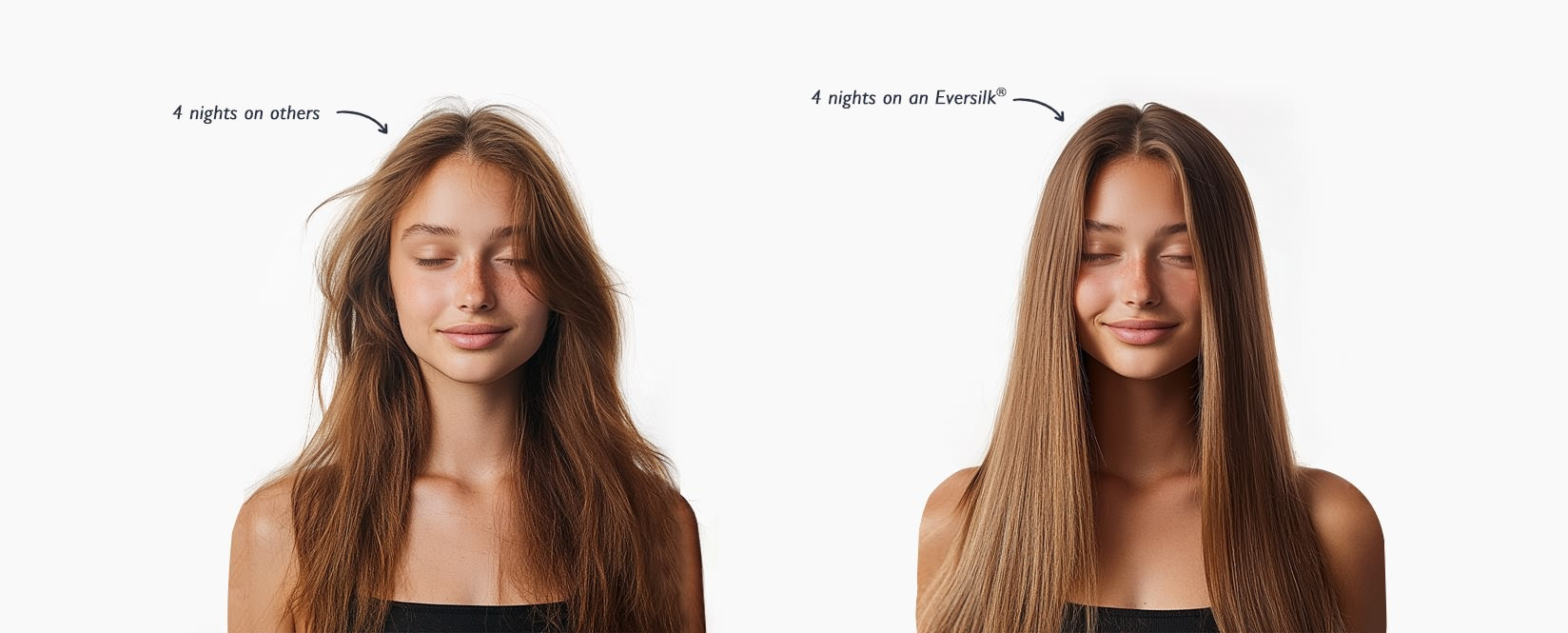 EVERSILK Real Benefits Before and After