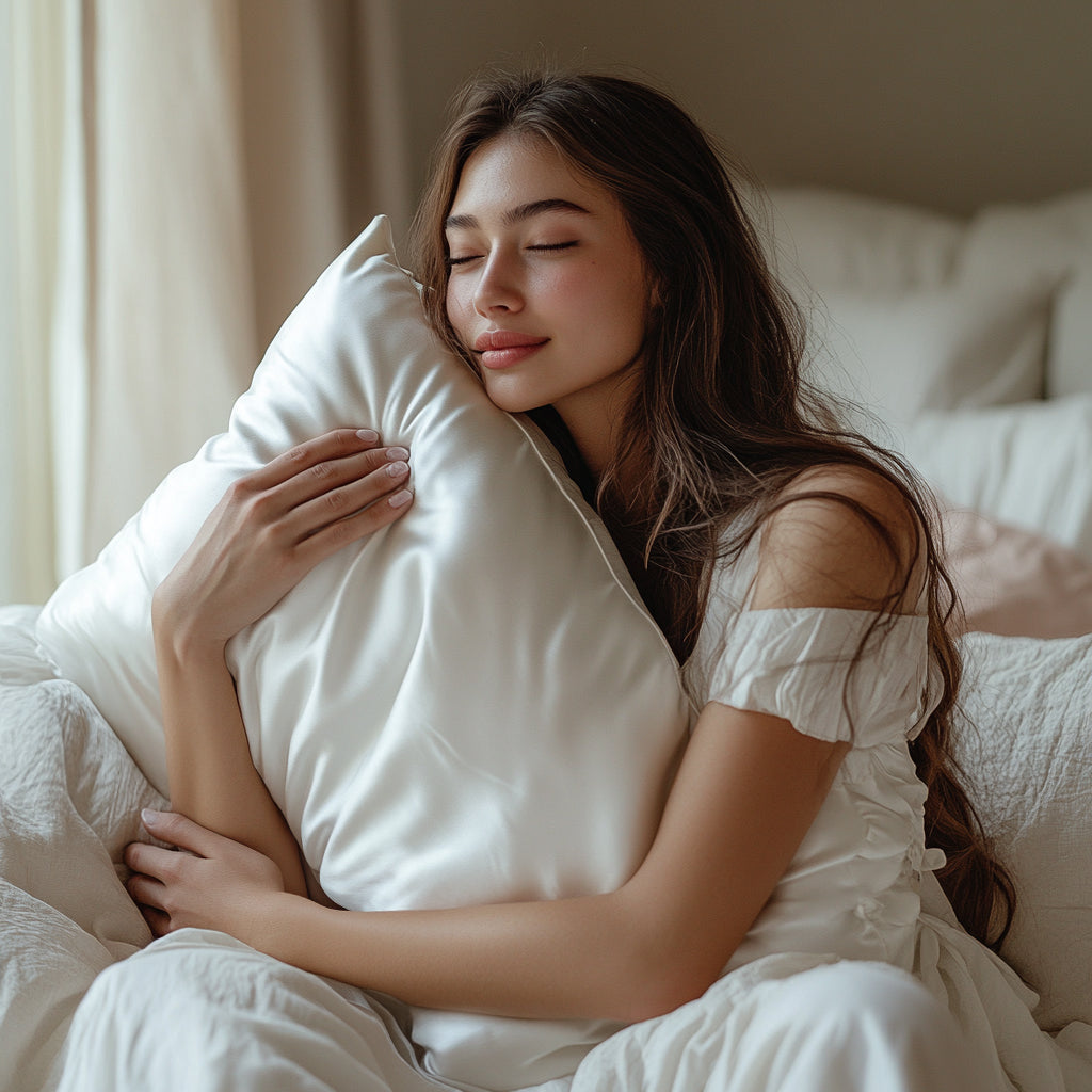 EVERSilk Silk Pillowcases White