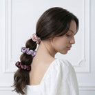 EVERSILK Scrunchies - Lotus, Lavender, Plum