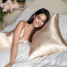 EVERSILK Pillowcase - Champagne - EVERSILK.co.uk