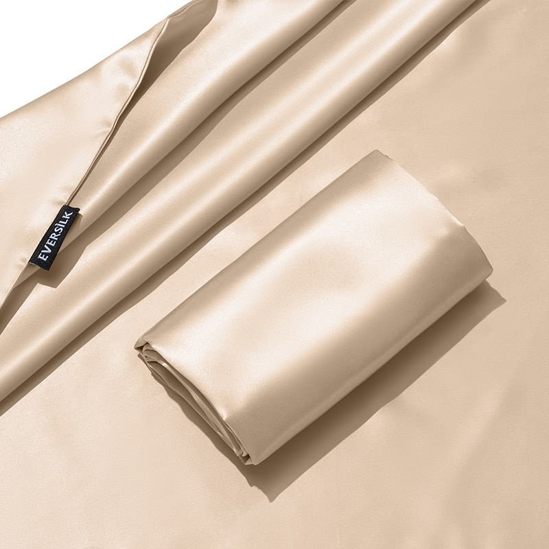 EVERSILK Pillowcase - Champagne - EVERSILK.co.uk