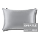 EVERSILK Pillowcase - Silver - EVERSILK.co.uk