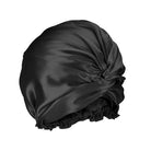 EVERSILK Turban - Black - EVERSILK.co.uk