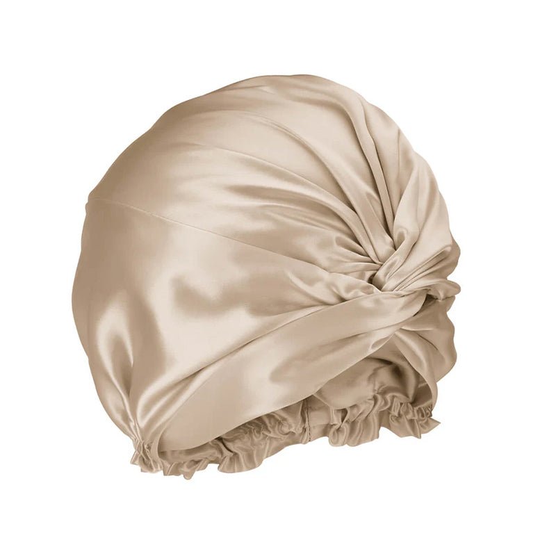 EVERSILK Turban - Champagne - EVERSILK.co.uk