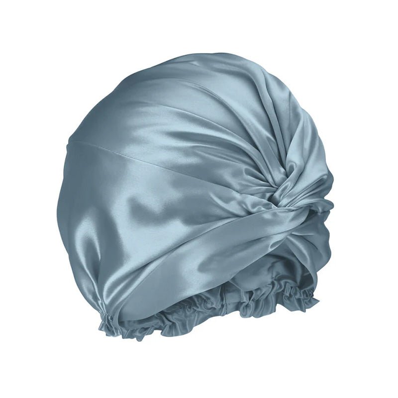 EVERSILK Turban - Haze Blue - EVERSILK.co.uk