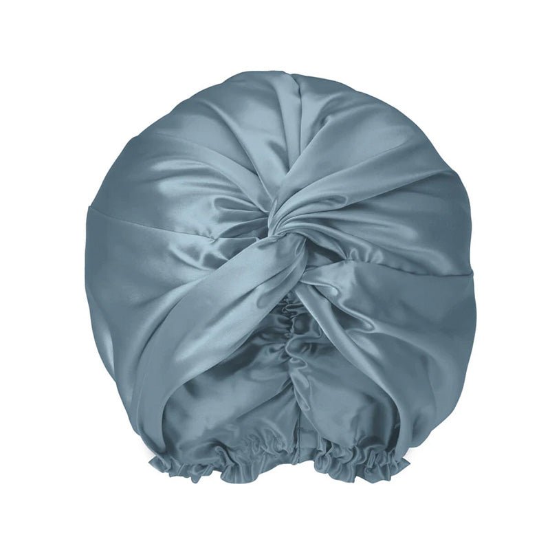 EVERSILK Turban - Haze Blue - EVERSILK.co.uk