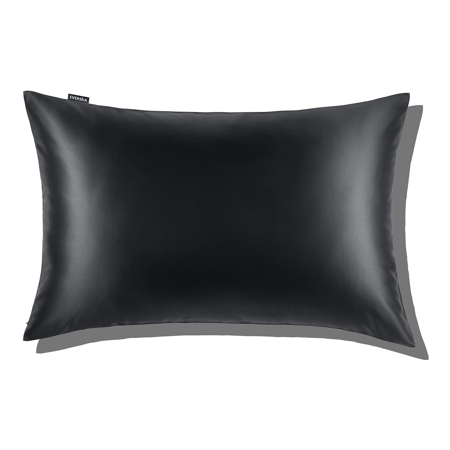 Pillowcase - Black - Queen - EVERSILK.co.uk