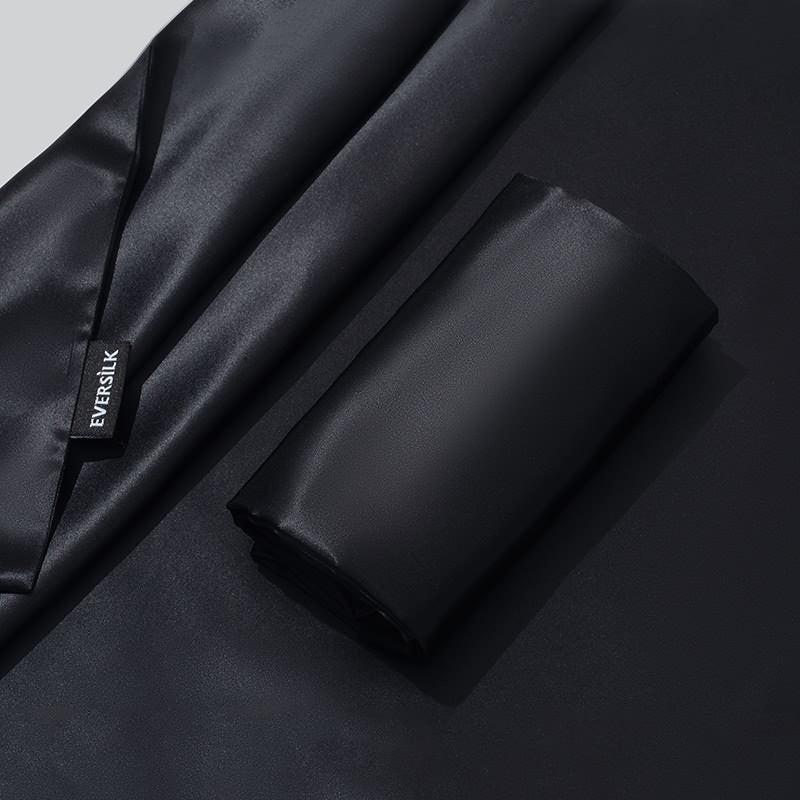 Pillowcase - Black - Queen - EVERSILK.co.uk