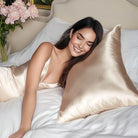 Pillowcase - Champagne - Queen - EVERSILK.co.uk