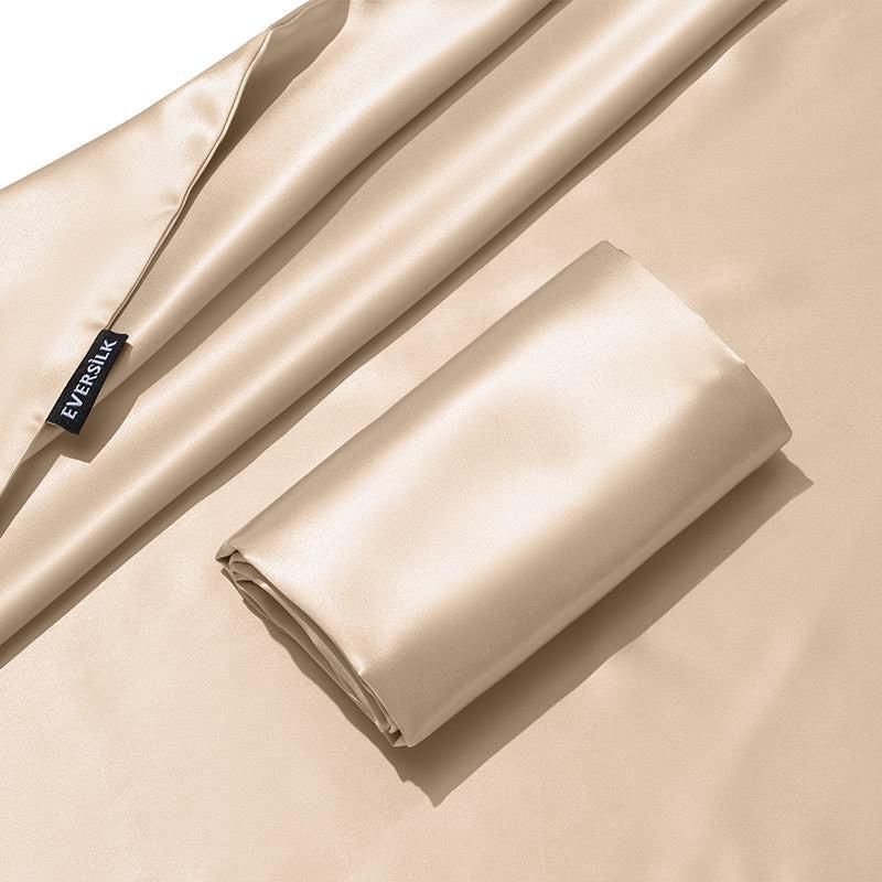 Pillowcase - Champagne - Queen - EVERSILK.co.uk