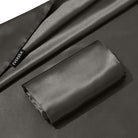 Pillowcase - Dark Grey - King - EVERSILK.co.uk