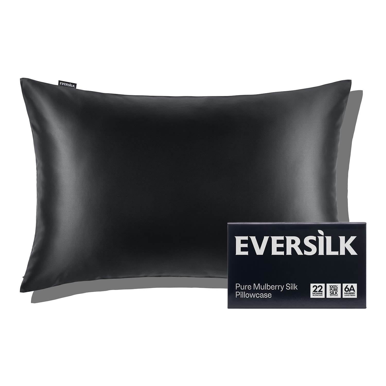 Pillowcase - Haze Blue - King - EVERSILK.co.uk