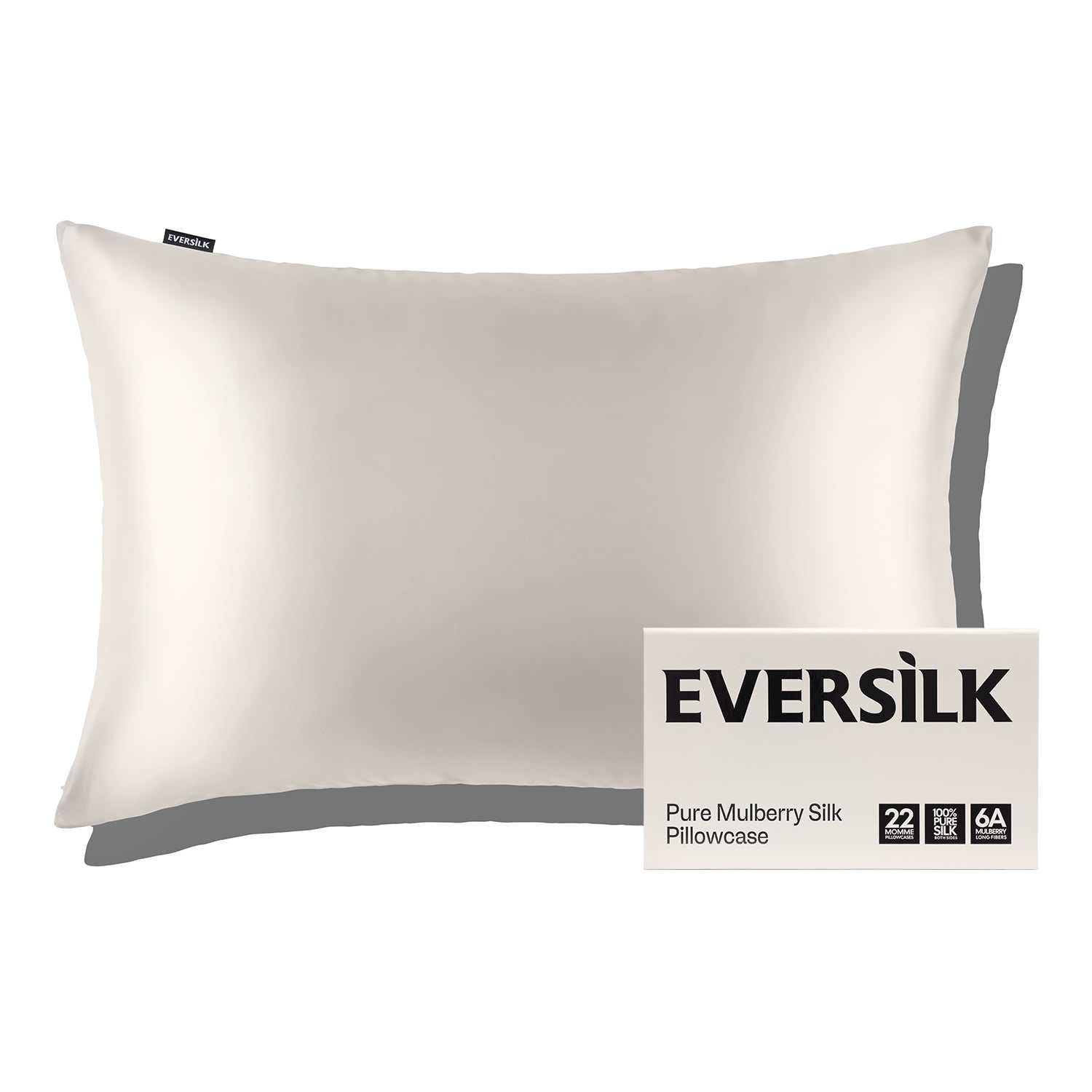 Pillowcase - Haze Blue - King - EVERSILK.co.uk